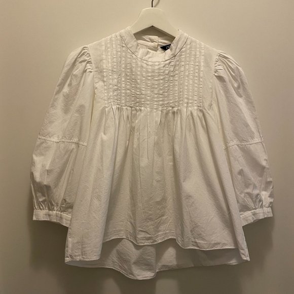 Zara Cotton Blouse - Picture 3 of 4